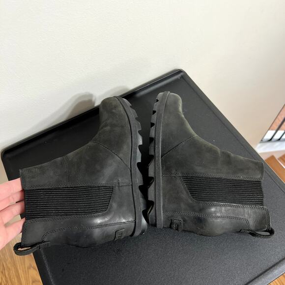 Sorel Black Joan of Arctic Wedges - Picture 5 of 7